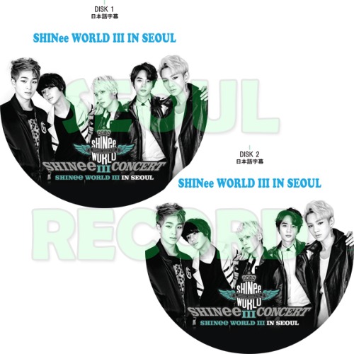 SHINee WORLD  Ⅲ  in  SEOUL  DVD