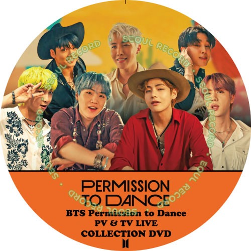 KPOP］BTS「BTS Permission to Dance PV & TV LIVE COLLECTION DVD
