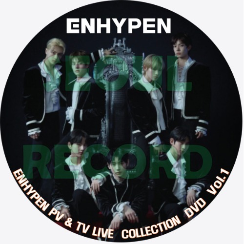 ［K-POP］ENHYPEN「PV & TV LIVE COLLECTION DVD」VOL.1 // ENHYPEN / エンハイプン / ヒスン  / ジェイ/ ジェイク / ソンフン / ソヌ / ジョンウォン / ニキ