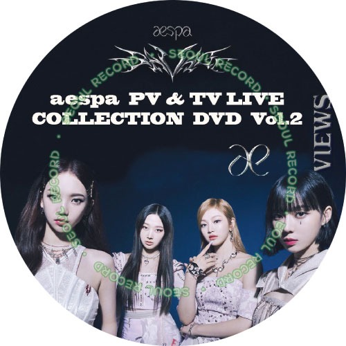 ［K-POP］aespa「PV & TV LIVE COLLECTION DVD」VOL.2 // aespa / エスパ / カリナ / ジゼル /  ウィンター / ニンニン
