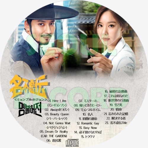 OST CD] 医心伝心 ～脈あり！恋あり？～ // キム・ナムギル / キム