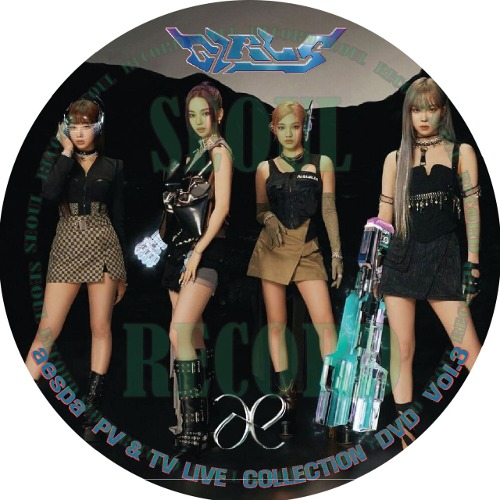 ［K-POP］aespa「PV & TV LIVE COLLECTION DVD」VOL.3 // aespa / エスパ / カリナ / ジゼル /  ウィンター / ニンニン