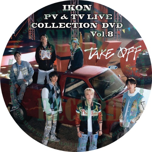 ［K-POP］iKON「PV & TV LIVE COLLECTION DVD」VOL.8 // iKON / アイコン / B.I / ジュネ /  ドンヒョク / ジナン / ユニョン / BOBBY / チャヌ
